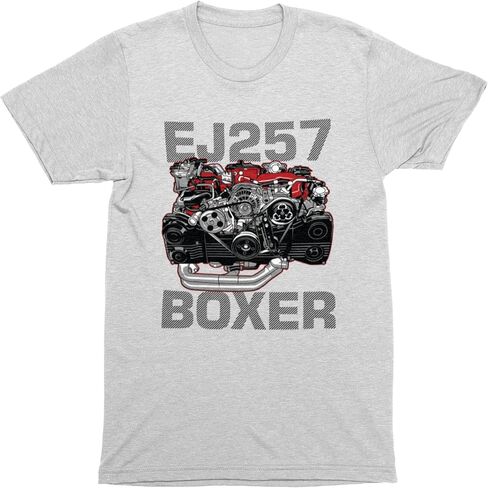 STYLN Subie Engine EJ257 Boxer T-Shirt | JDM Mechanic Racing Car Short Sleeve Gift Automotive Enthusiasts Adult in Saudi Arabia
