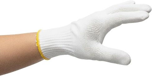 Zenport GN026 7 Gram Nylon Glove Liners, 12-Pair, White in Saudi Arabia