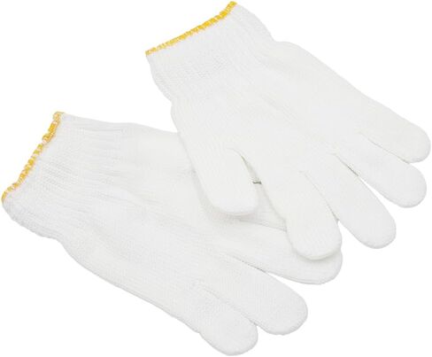 Zenport GN026 7 Gram Nylon Glove Liners, 12-Pair, White in Saudi Arabia