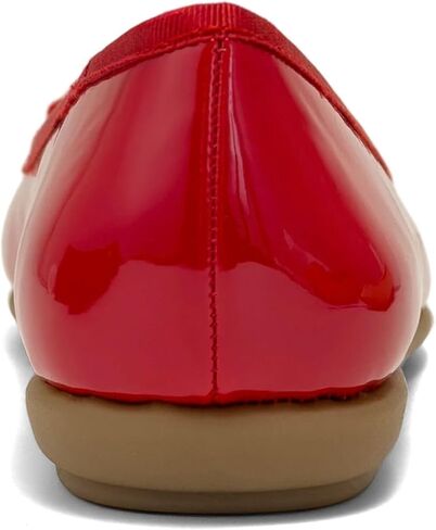 Aerosoles Women's HOMEBET Ballet Flat, Rich Red Patent, 8W in Kuwait