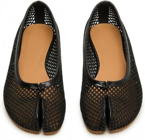 MissHeel Womens Tabi Shoes Comfortable Mesh Split Toe Flats in Kuwait