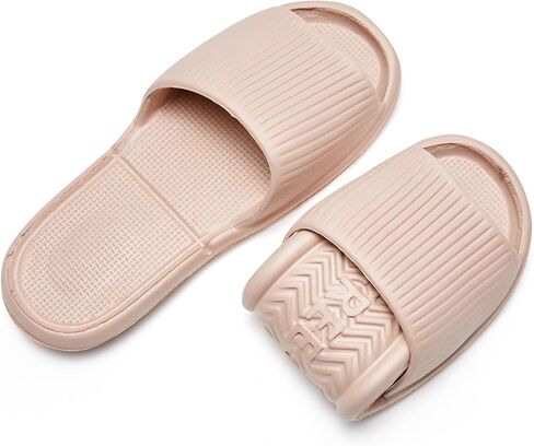 Shower Shoes Travel Foldable Portable Non Slip Slippers for Hotel Guests Swimming Spa Unisex Men Women Lightweight EVA Bathroom Slides Quick Drying Water Resistant Footwear in Saudi Arabia