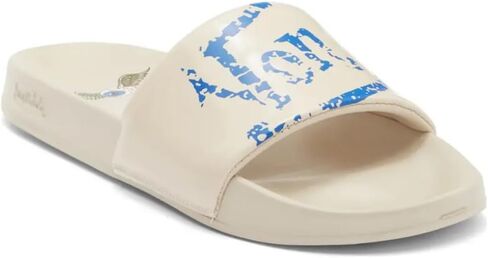 Von Dutch Unisex Slide Sandals – Cushioned Comfort Shower Slides, Lightweight Pool & Beach Slip-Ons with Bold Graphic Prints, Casual Summer Sandals for Men & Women in Saudi Arabia