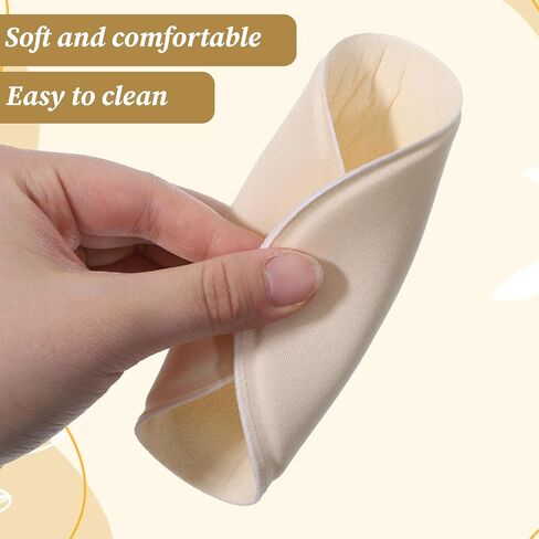 3 Pairs Round Bra Pads Inserts, Soft Bra Inserts Pads, Removable Sports Bras Pad Insert for Women, Replacement Bras Cups for Bikini Top Swimsuit Sport in Saudi Arabia