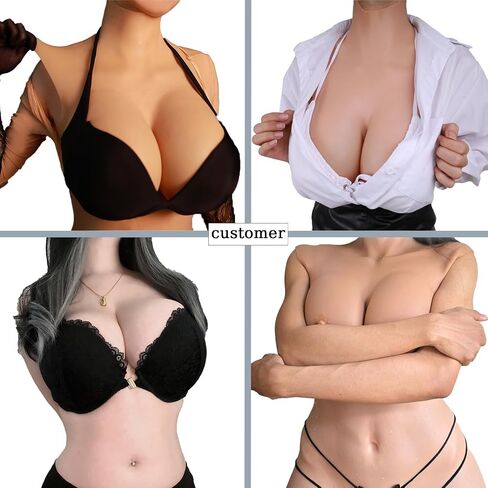 سيليكون الثدي SIlicone صدر نصف الجسم C-H كأس الثدي شكل الثديين وهمية in Kuwait