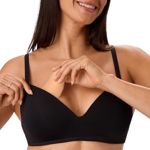 حشوات حمالة صدر نسائية من Maidenform، حشوات حمالة صدر من السيليكون خفيفة الوزن للنساء، وسادات الثدي، قابلة لإعادة الاستخدام، تشكيل سلس in Kuwait