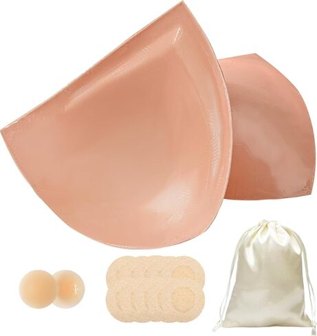 Double Sided Sticky Bra Inserts for Large Bust, Invisible Lift Push Up Pads – Lightly Padded & Reusable Adhesive Bra in Saudi Arabia