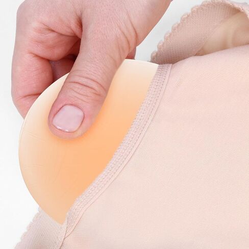 Lurrose Butt Lifters for Women Silicone Buttock Pads Hip Lifting Cushions Lightweight Washable Reusable Butt Enhancer Pads for Flat Buttocks and Long Sitting in Kuwait