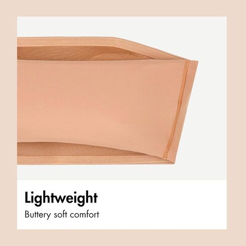 Floatley Cozy Strapless Bandeau Bra, Comfort Wirefree Seamless Pull Over Lightly Lined Bra with Embedded Pads for Women in Saudi Arabia
