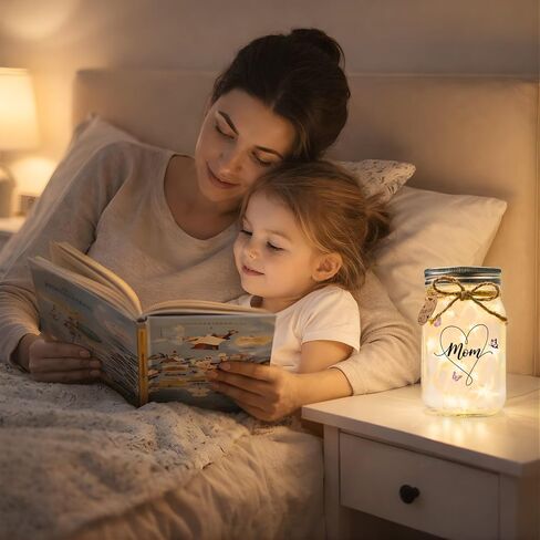 Birthday Gifts for Women, Sentimental Mason Jar, Best Mom Gift Ideas from Daughter Son, Happy Birthday Appreciation Retirement Thank You Presents For Mom in Saudi Arabia
