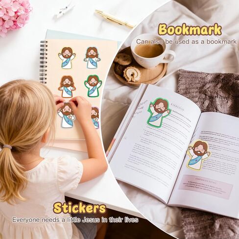 Yelakey Positive Jesus Bible Verse Jar, 60 Daily Scripture Cards, Christian Gifts For Women, Religious Gifts For Teens, Mothers Day Gift For Mom Girls Birthday Gift with 30 Stickers & 3 Mini Figurines in Kuwait