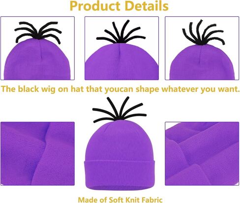 Adult Women Cartoon Costume Set with Beanie Goggles Tutu Skirt Funny Dress Up Accessories for Halloween Party Cosplay in Saudi Arabia