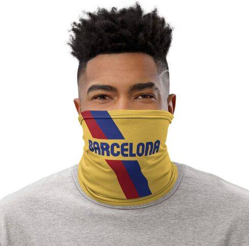 Barcelona 20 Away Kit Gaiter Face Mask in Saudi Arabia