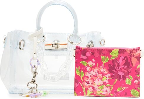 Steve Madden womens Steve Madden Gummy-M Clear Mini Satchel in Kuwait