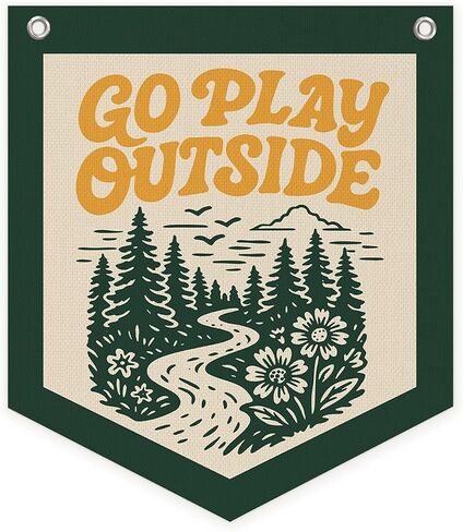 Camp Banner Boys Room Adventure Wall Decor, Camping Classroom Decor Welcome Campers Linen Banner, Camping Signs for Kids Room Playroom Nursery 30X20inch in Saudi Arabia