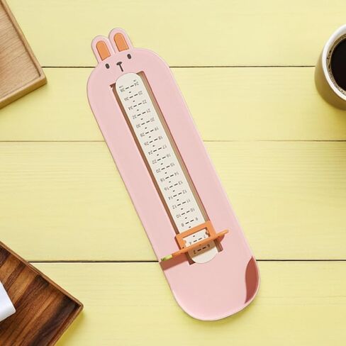 NOLITOY 2pcs Foot Measuring Device and Shoe Size Measurer, Plastic Foot Measuring Ruler for Home Use, Accurate Shoe Sizer Tool with Animal Design in Kuwait