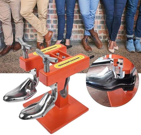 Adjustable Shoe Stretcher Tool - Professional Aluminum Width & Length Expander, Dual-Head Design for Tight Shoes, Footwear Comfort & Fit Repair in Kuwait