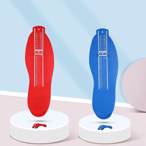 TEHAUX 3pcs Foot Length Gauge Measuring Device for Adults, Uk Eu Size Shoe Measuring Ruler for Accurate Foot Measurement and Shoe Fitting in Kuwait