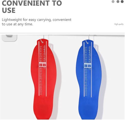 TEHAUX 3pcs Foot Length Gauge Measuring Device for Adults, Uk Eu Size Shoe Measuring Ruler for Accurate Foot Measurement and Shoe Fitting in Kuwait