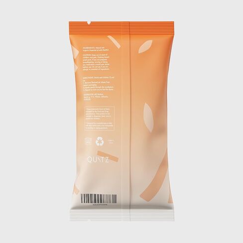 Quitz Cinnamon Smokeless Inhaler | Nicotine-Free Flavored Air Inhaler | Non-Electric Oral Fixation Habit Aid | Break the Smoking & Vaping Habit | Sweet Cinnamon in Saudi Arabia