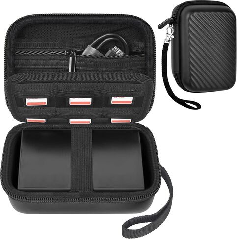 External Hard Drive Case Compatible with Seagate 1TB 2TB 4TB /for UnionSine/for Toshiba/for WD Elements Portable HDD SSD Solid State Hard Drive, SD Cards & USB Drives Holder Organizer (Box Only) in Kuwait