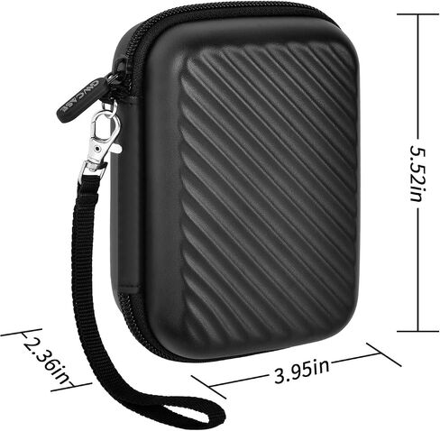 External Hard Drive Case Compatible with Seagate 1TB 2TB 4TB /for UnionSine/for Toshiba/for WD Elements Portable HDD SSD Solid State Hard Drive, SD Cards & USB Drives Holder Organizer (Box Only) in Kuwait