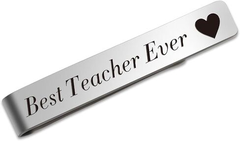 Aelciyue Tie Clips for Men's Jewelry Tie Bar Graduation Fathers Day Birthday Xmas Valentines Day Gifts for Men Teacher Nurse in Saudi Arabia