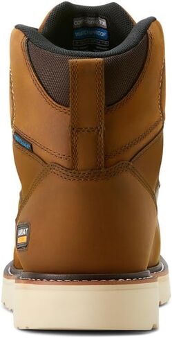 حذاء ARIAT Rebar Wedge Moc Toe 6 بوصات مقاوم للماء مركب عند الأصابع in Kuwait