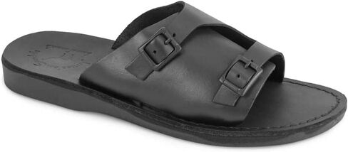 Seth - Leather Slide Sandal - Mens Sandals in Kuwait