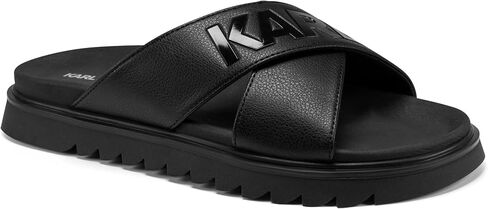 KARL LAGERFELD mens Chandler Criss Cross Sandal in Kuwait