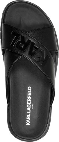 KARL LAGERFELD mens Chandler Criss Cross Sandal in Kuwait