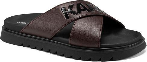 KARL LAGERFELD mens Chandler Criss Cross Sandal in Kuwait