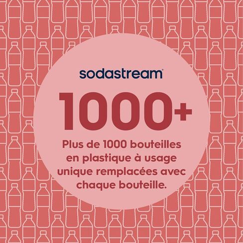 Sodastream Pack of 2 1L Dishwasher Fuse Bottles in Saudi Arabia