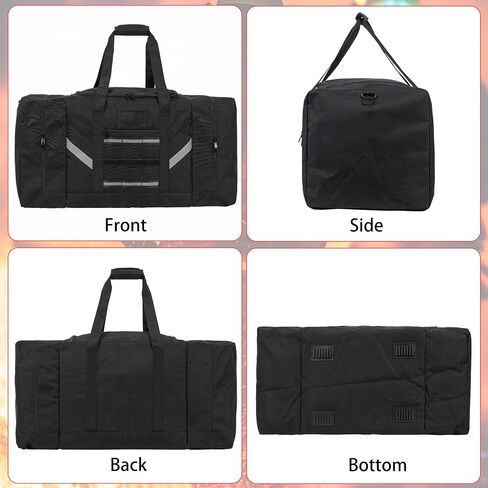 Firefighter Duffle Bag, Large Gear Storage Firefighter Gear Bag with Shoulder Strap in Kuwait