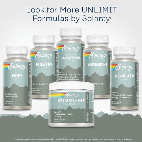 SOLARAY Liposomal Glutathione 500 mg - مكمل مضاد للأكسدة ودعم المناعة - إزالة السموم ودعم الكبد - مكمل الجلوتاثيون الشحمي - نباتي وخالي من الغلوتين - 30 وجبة، 60 كبسولة نباتية in Kuwait