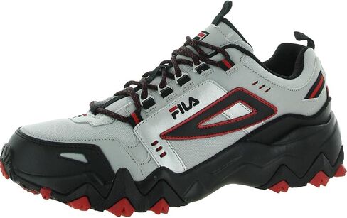 Fila Mens Oakmont TR Fitness Trail Running Shoes Silver 10 Medium (D) in Kuwait