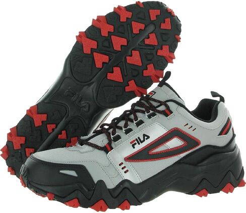 Fila Mens Oakmont TR Fitness Trail Running Shoes Silver 10 Medium (D) in Kuwait