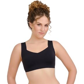 Floatley Smoothly Comfort Wirefree W Support Full Coverage Back Smoothing Easy Pullover Embedded Pad Seamless Bra for Women in Saudi Arabia
