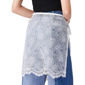 LoudSung Shirt Extender Lower Sweep Half Length Skirt Slips Mini Underskirt Charming Undershirt for Women Girls in Saudi Arabia