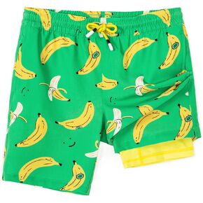 SURF CUZ Boys Swim Trunks Compression Liner Stretch Swim Shorts Athletic Anti-Chafe Zipper Pockets Teen 8-16 in Saudi Arabia