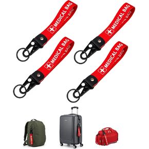 4 PCS Medical Equipment Luggage Tag, Double-Sided Medical Device Bag Id Tags for Professional Device Backpacks Suitcases in Saudi Arabia