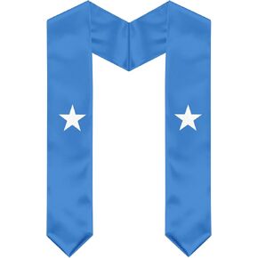 Somalia Flag Graduation Stole, Somalia Graduation Sash Scarf for Study Aboard International Students in Kuwait