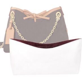 Purse Organizer Insert Compatible with Carryall BB, Ultra Lightweight Waterproof Bag Organizer with Multi Pockets, Shape Keeper Insert for Designer Tote Bags, Burgundy (Burgundy-BB) in Kuwait