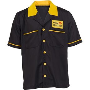 Men's Clerks 3 Cosplay Costume Shirt Clerk Jacket Randal Dante Jay Shirts Button Down Short Sleeves in Saudi Arabia