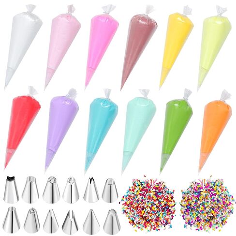 24PCS 100g Cream Kit Fake Whipped Cream Glue Clay Summer Craft DIY Decorations Rainbow Themed Cream DIY Making Art Craft Kit for Handmade Phone Case Mirror Jewelry Accessories in Saudi Arabia