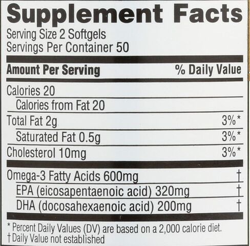 Spectrum Essentials Fish Oil, 1000 mg, 100 Softgels in Saudi Arabia