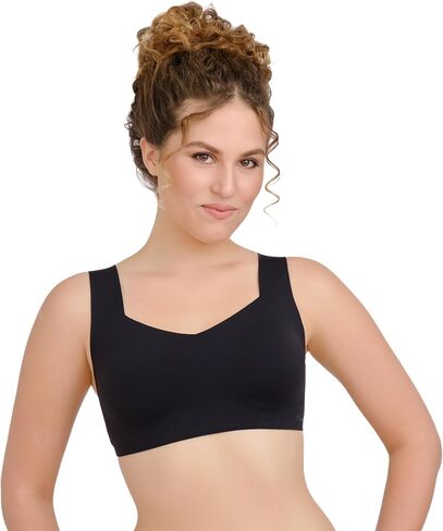Floatley Smoothly Comfort Wirefree W Support Full Coverage Back Smoothing Easy Pullover Embedded Pad Seamless Bra for Women in Saudi Arabia