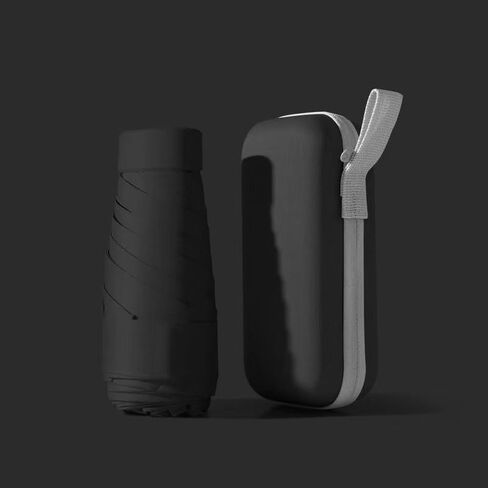 Travel Umbrella Foldable Lightweight Portable Pocket-Sized Multi-Color Rain Protection For Commuting, Travel and Outdoor Use in Kuwait