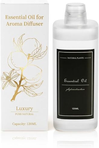 4.06 fl oz (120mlx3) Diffuser Oil for Home Fragrance Diffusers, Plant-Based & Alcohol-Free, Essential Oil for Bedroom, Bathroom, Office, Car (Chic+Retreat+Luxury) in Kuwait