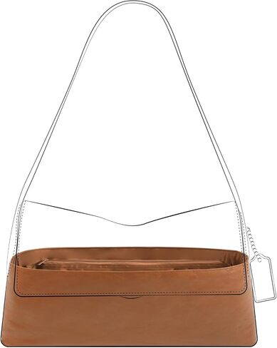 DGAZ Lightweight Purse Organizer Insert for Coach Chelsea 30/36, Silk DupontPaper Inner Bag for Luxury Bag (Chelsea 30, Pink) in Kuwait